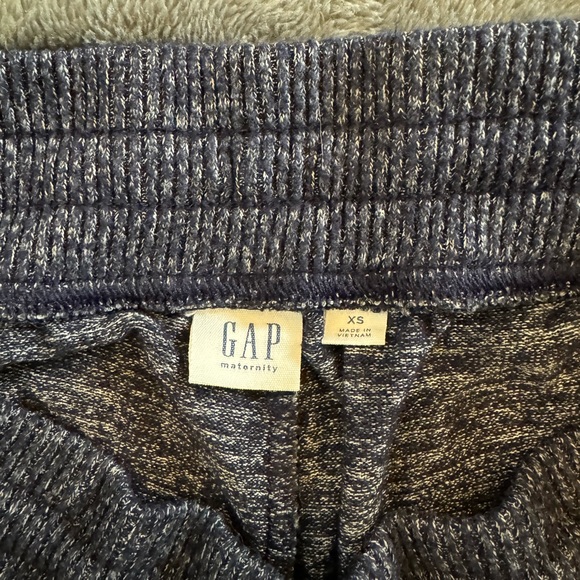 Gap Maternity Softspun Jogger, navy blue heather, size XS - Picture 3 of 3